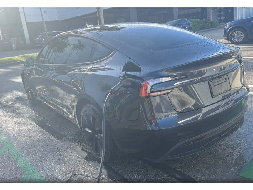 2025 Tesla Model 3 view 2