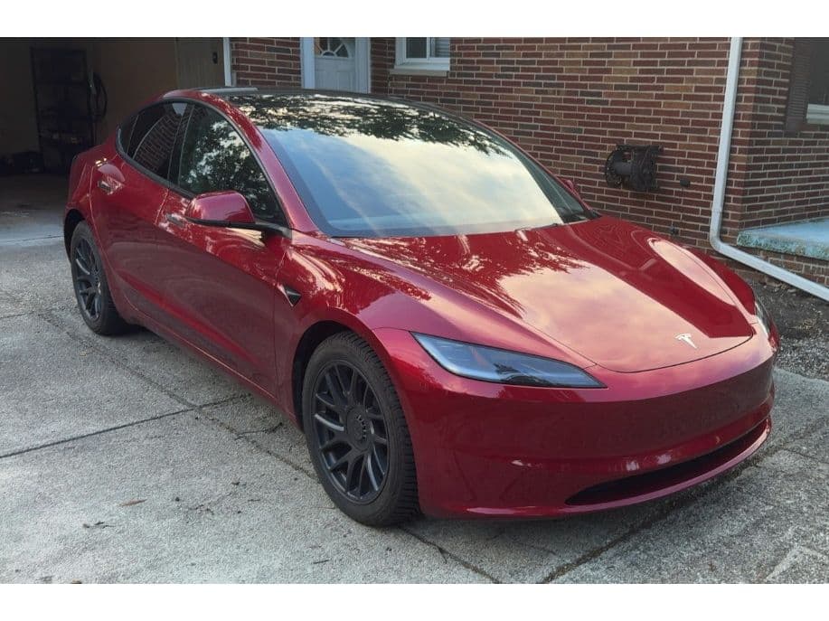 2025 Tesla Model 3 view 2