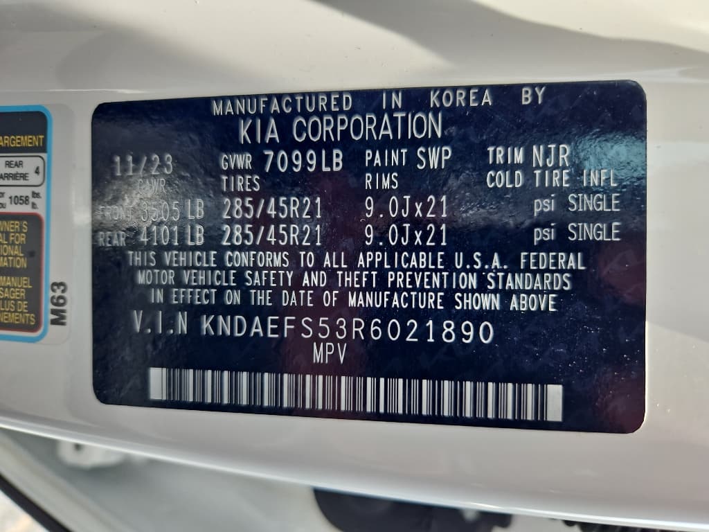 2024 Kia EV9 view 33