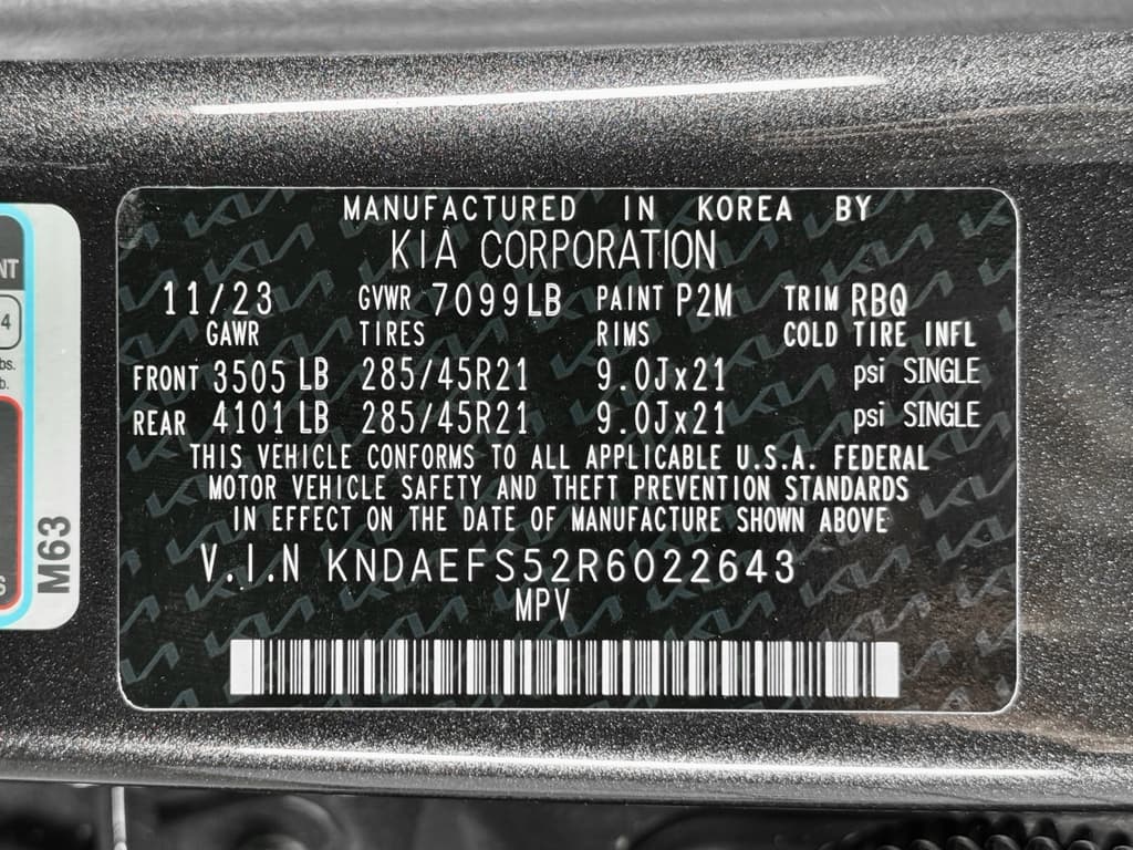 2024 Kia EV9 view 32