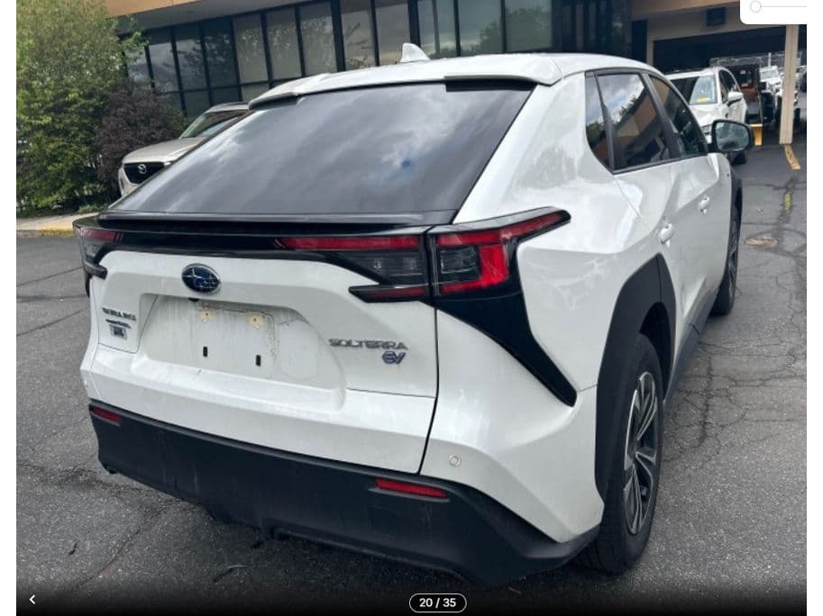 2023 Subaru Solterra view 3