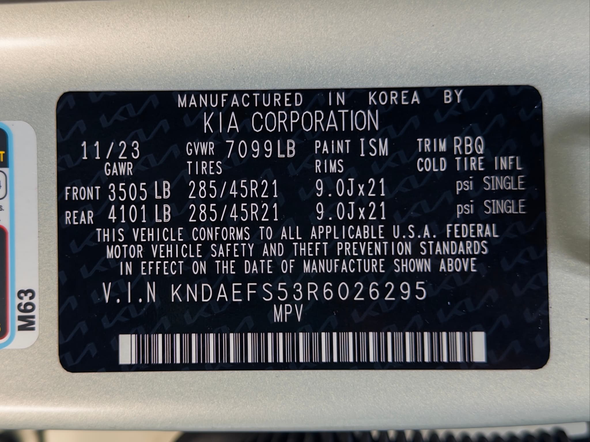 2024 Kia EV9 view 32