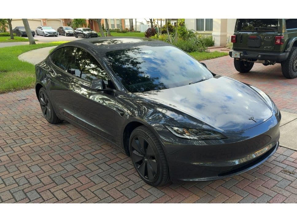 2025 Tesla Model 3 view 2