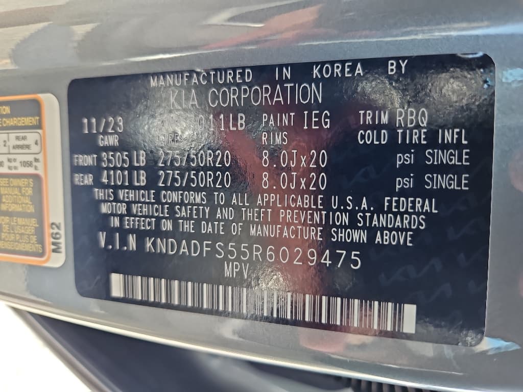 2024 Kia EV9 view 28