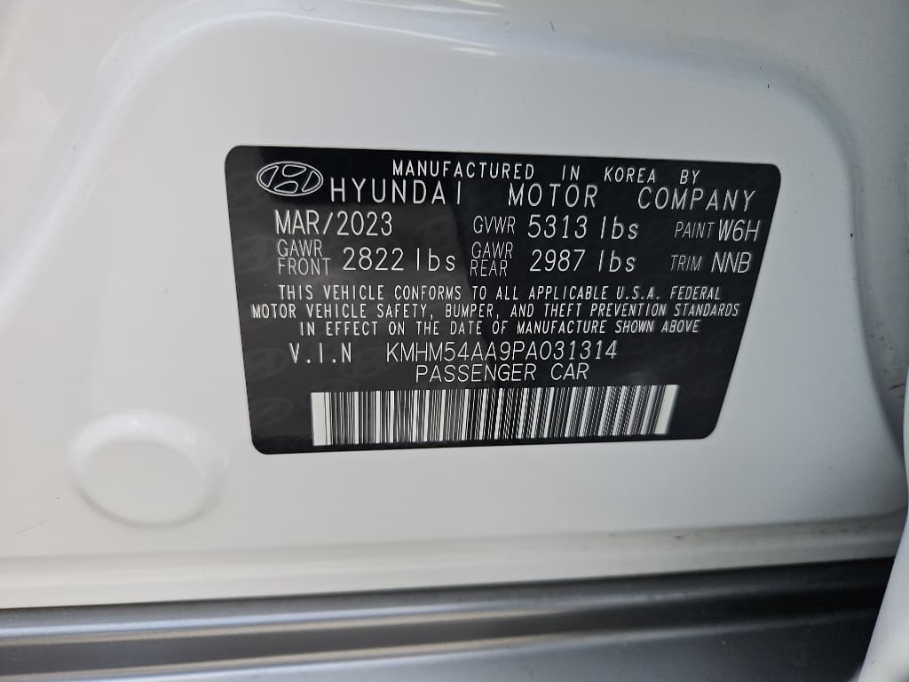 2023 Hyundai IONIQ 6 view 26