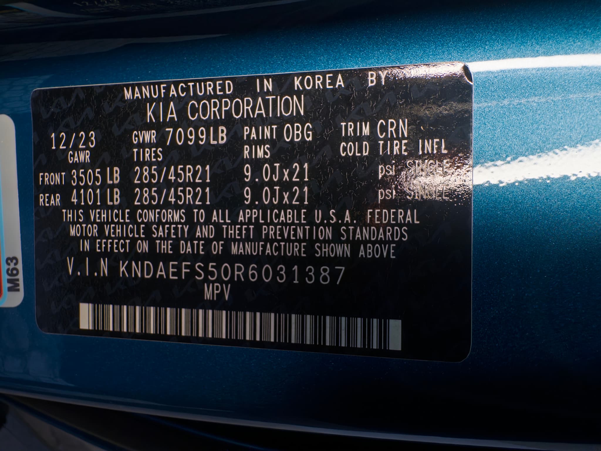 2024 Kia EV9 view 32