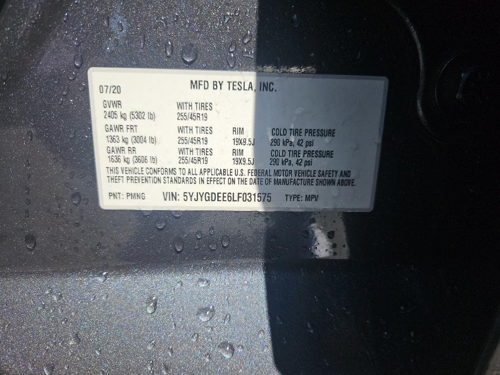 2020 Tesla Model Y view 21