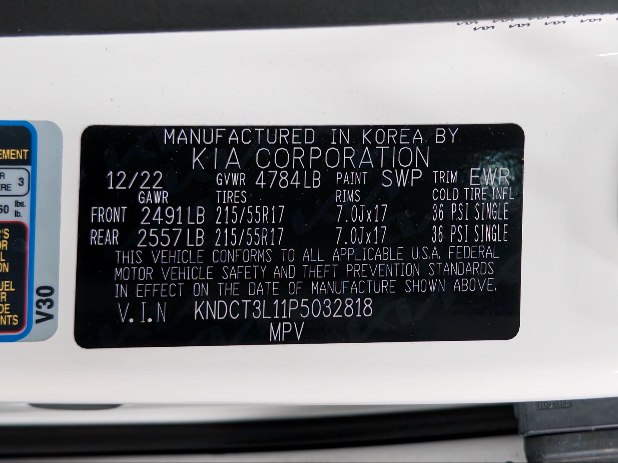 2023 Kia Niro EV view 28
