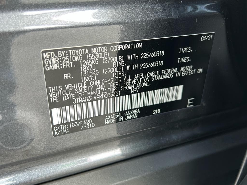 2021 Toyota RAV4 Prime view 22