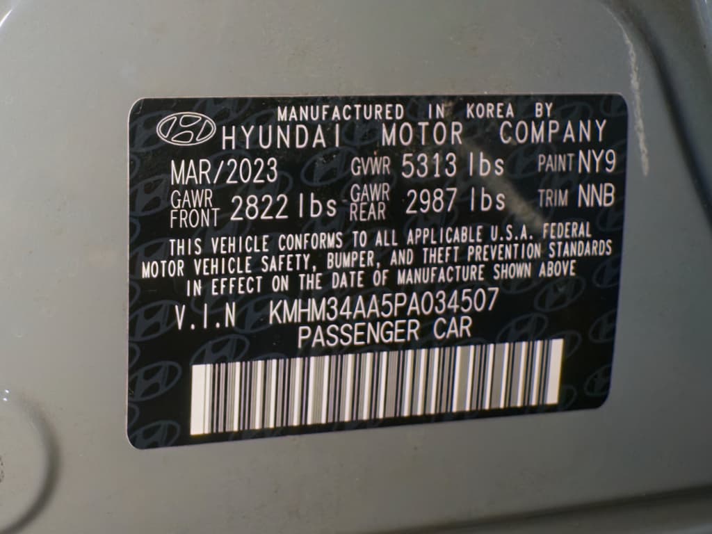 2023 Hyundai IONIQ 6 view 27