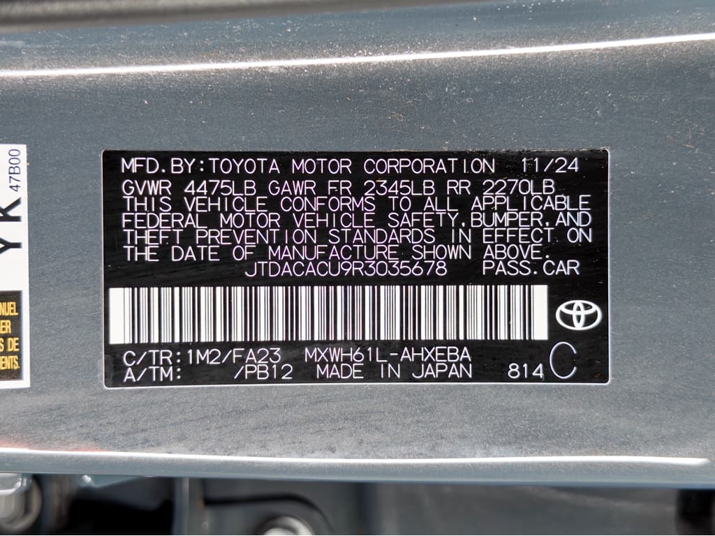 2024 Toyota Prius Prime view 23