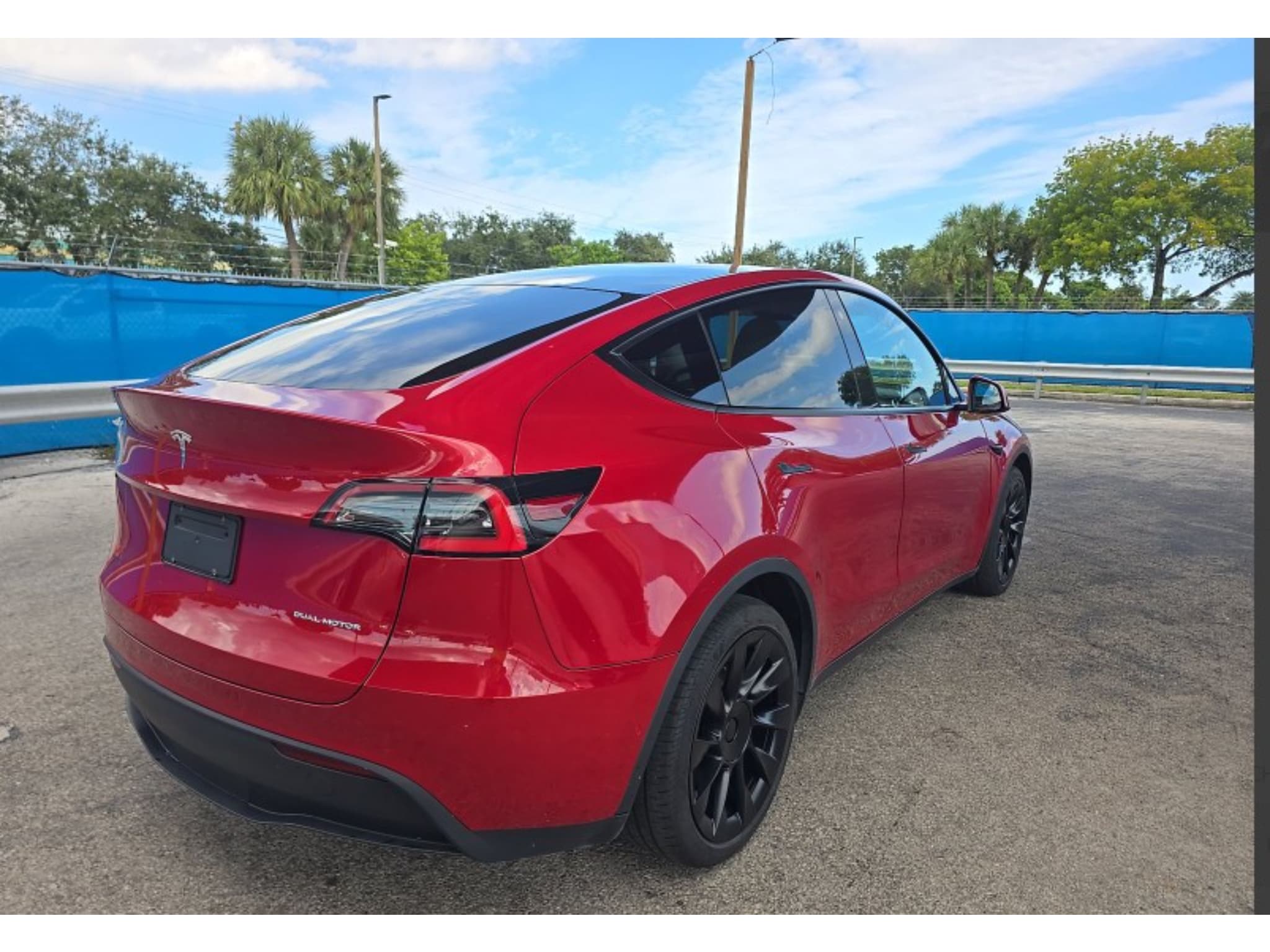 2020 Tesla Model Y view 3
