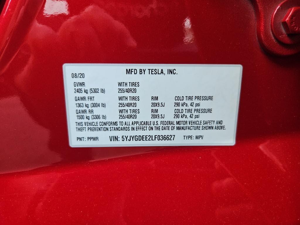 2020 Tesla Model Y view 20