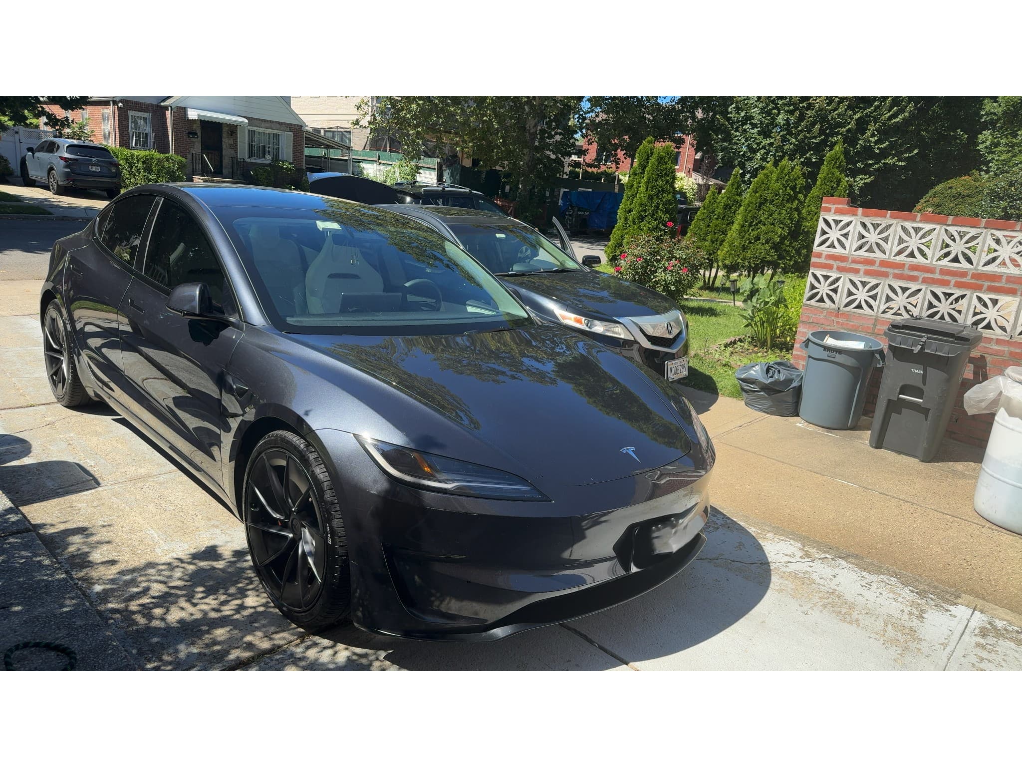 2025 Tesla Model 3 view 2