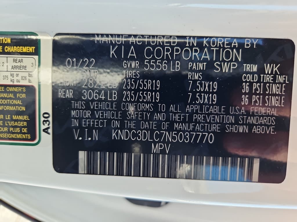 2022 Kia EV6 view 27
