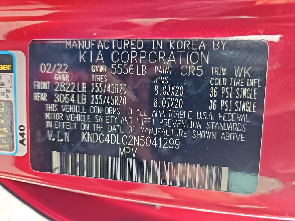 2022 Kia EV6 view 27