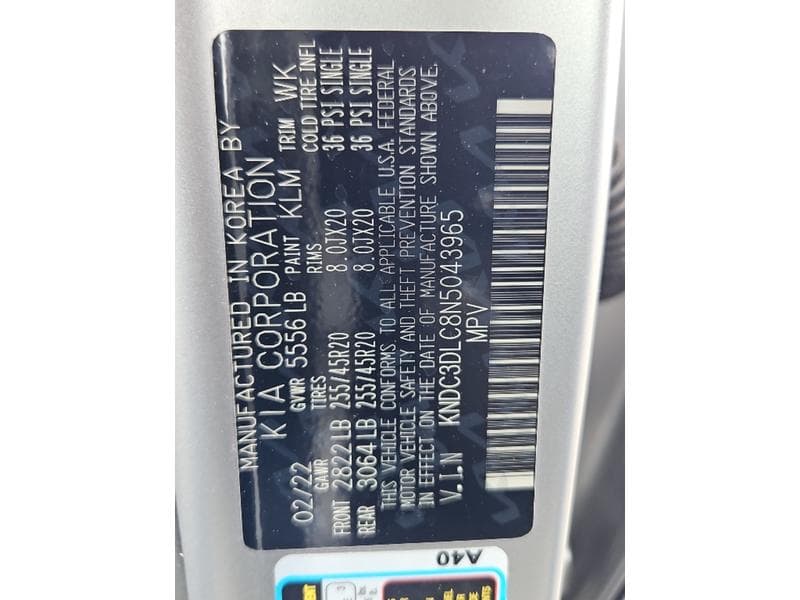 2022 Kia EV6 view 23