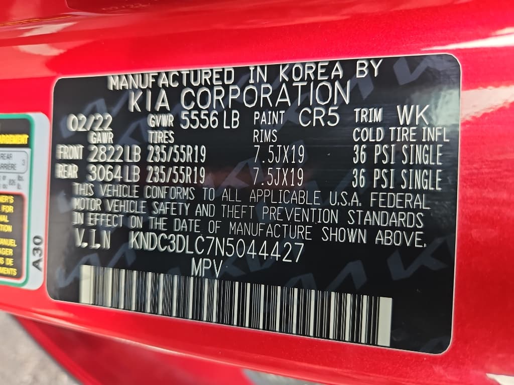 2022 Kia EV6 view 26
