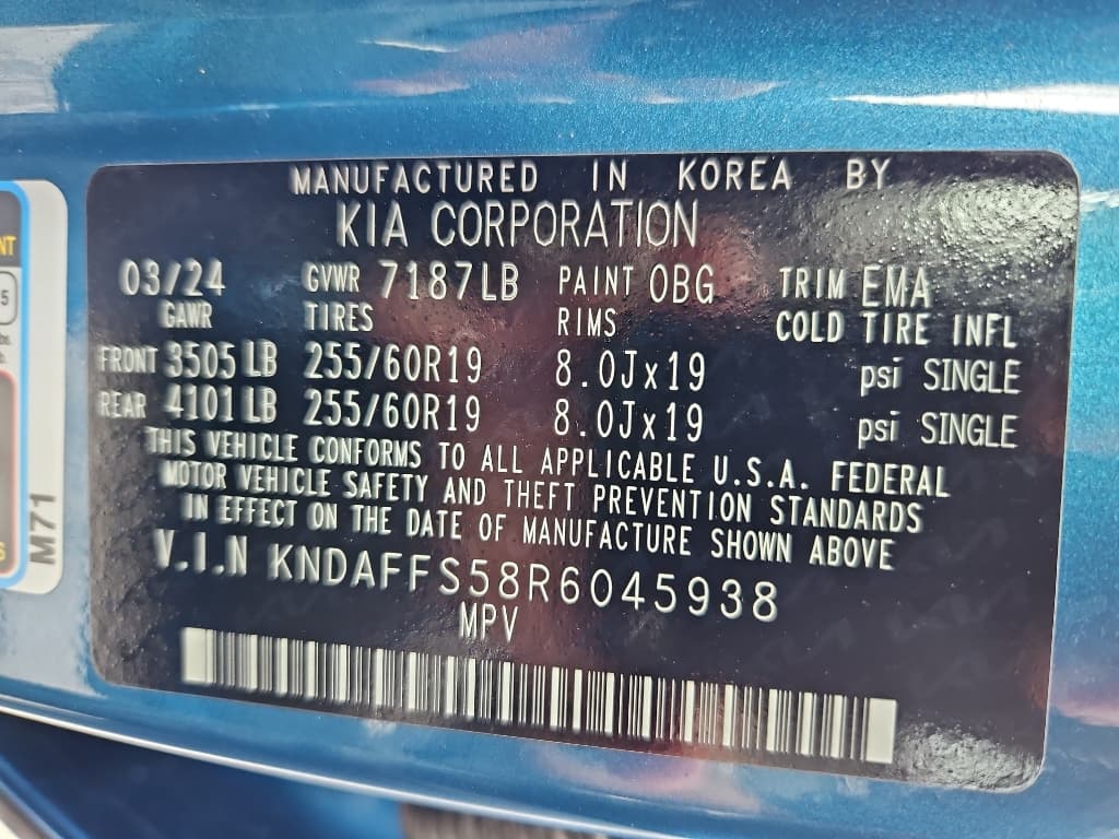 2024 Kia EV9 view 27