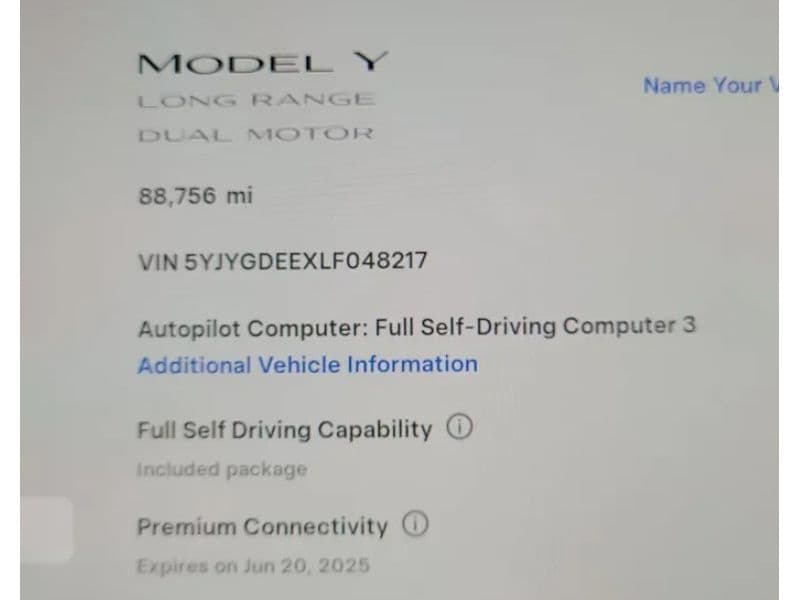 2020 Tesla Model Y view 7