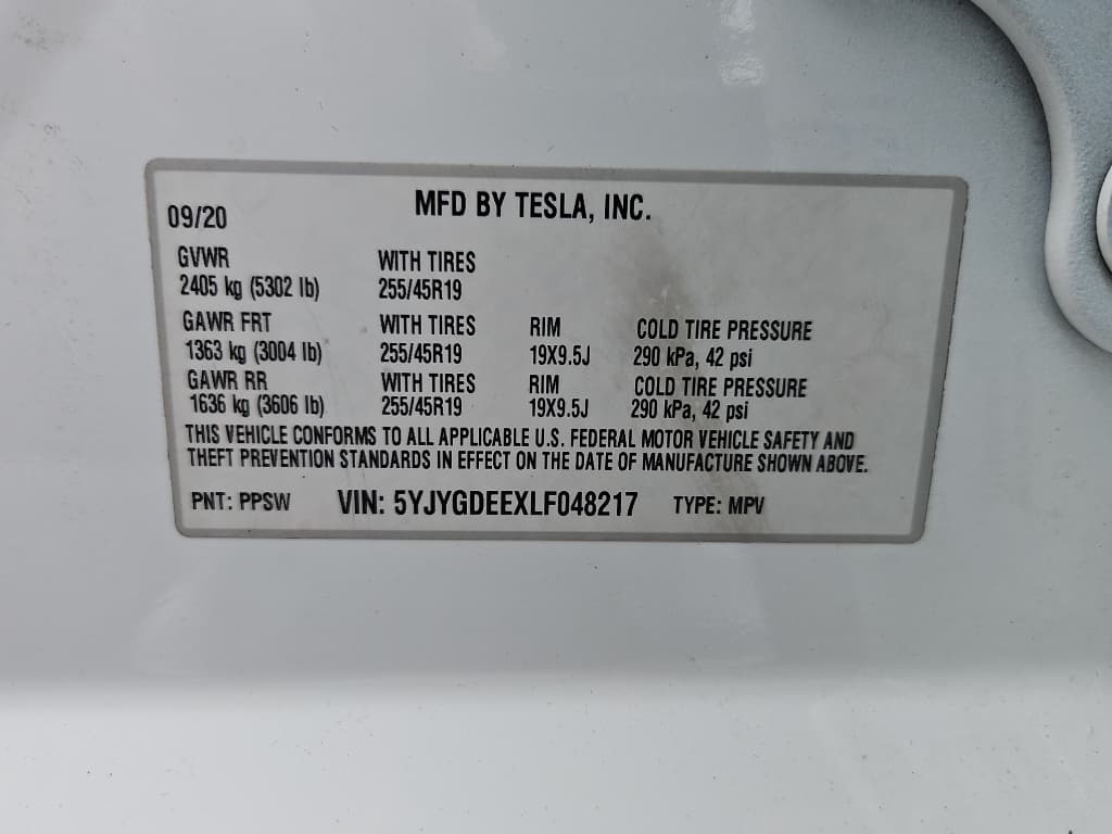 2020 Tesla Model Y view 16