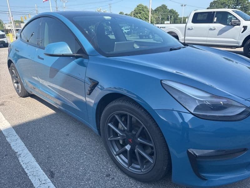 2021 Tesla Model 3 view 2