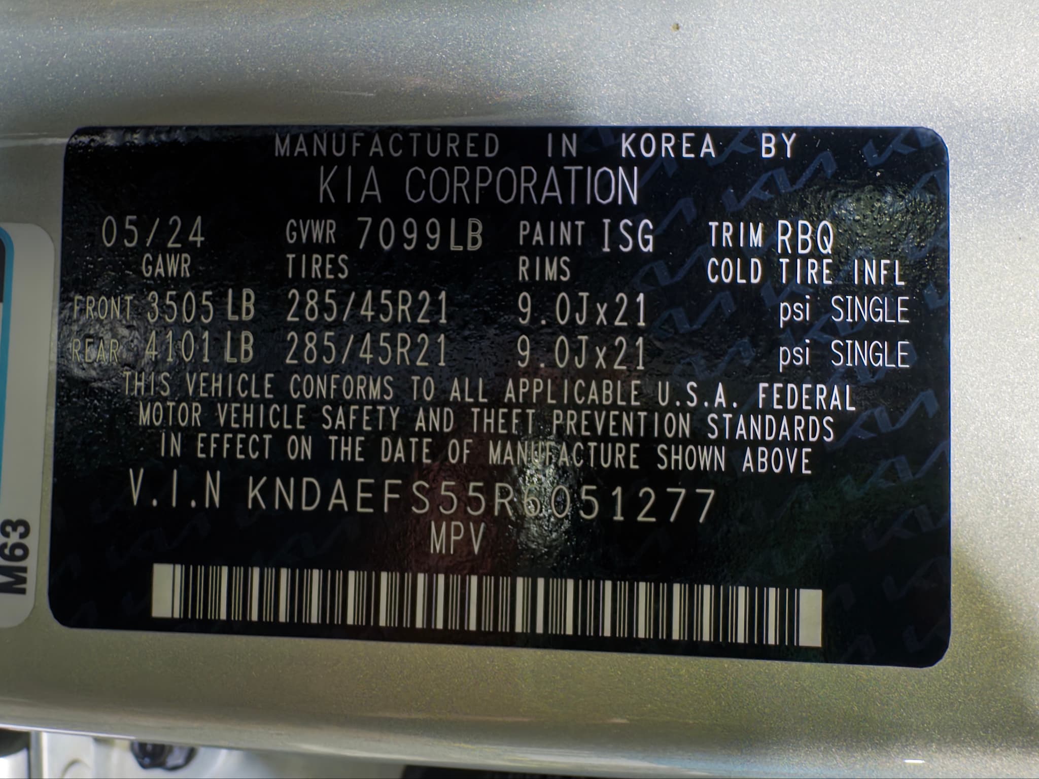 2024 Kia EV9 view 31