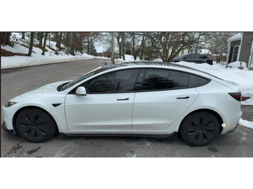 2025 Tesla Model 3 view 2