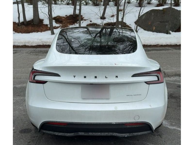 2025 Tesla Model 3 view 4