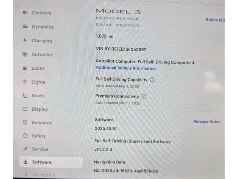 2025 Tesla Model 3 view 5