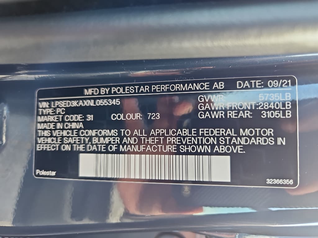 2022 Polestar Polestar 2 view 23