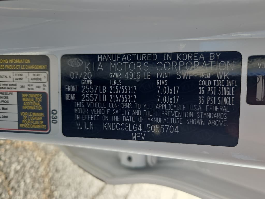 2020 Kia Niro EV view 23
