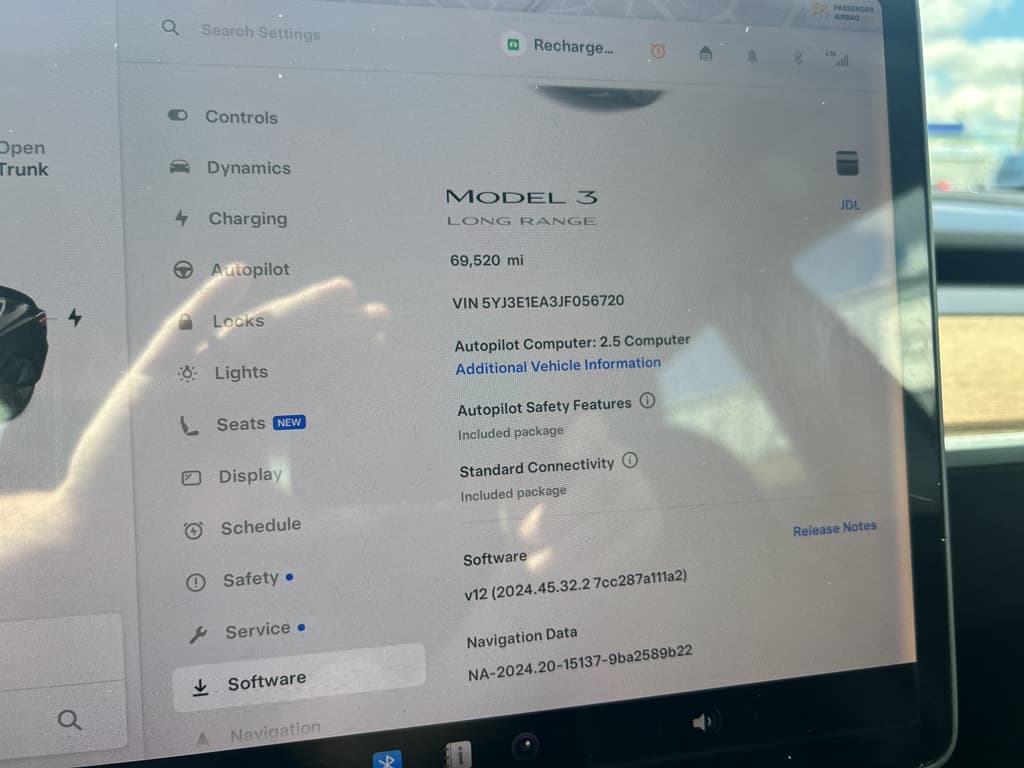 2018 Tesla Model 3 view 12