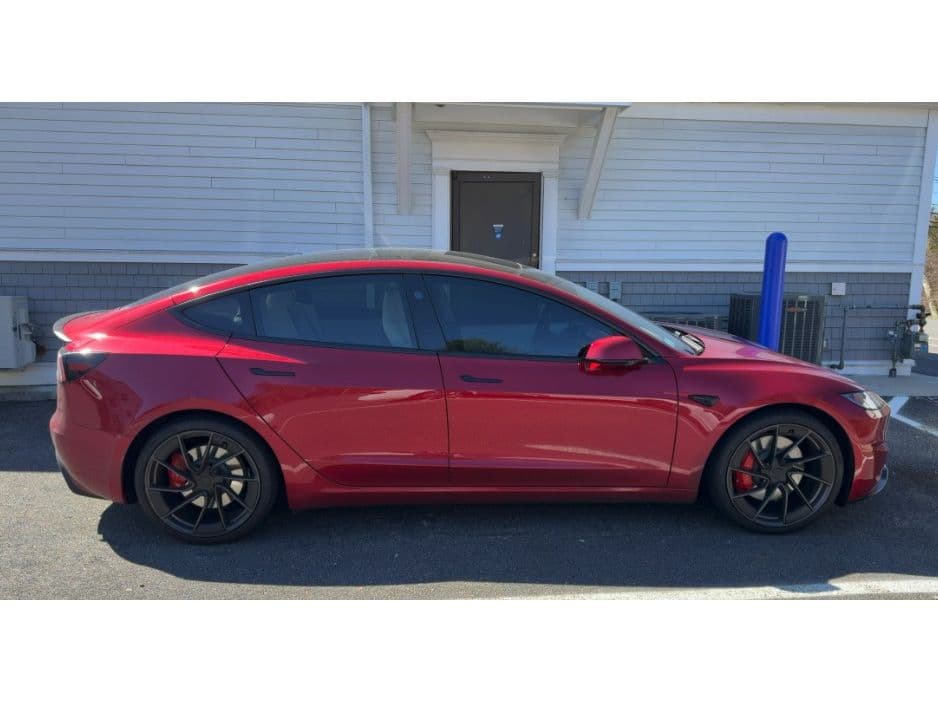 2025 Tesla Model 3 view 2