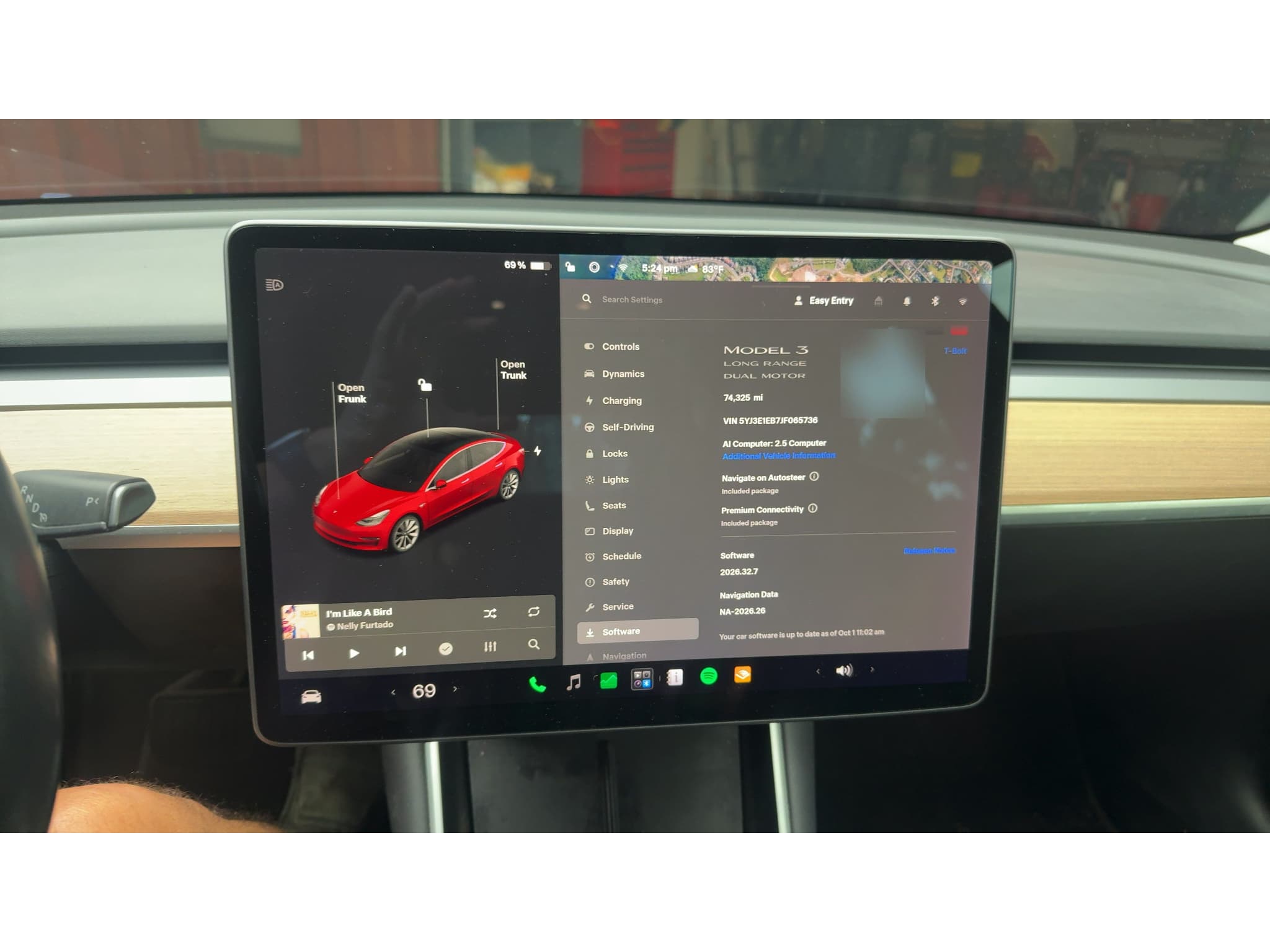 2018 Tesla Model 3 view 12