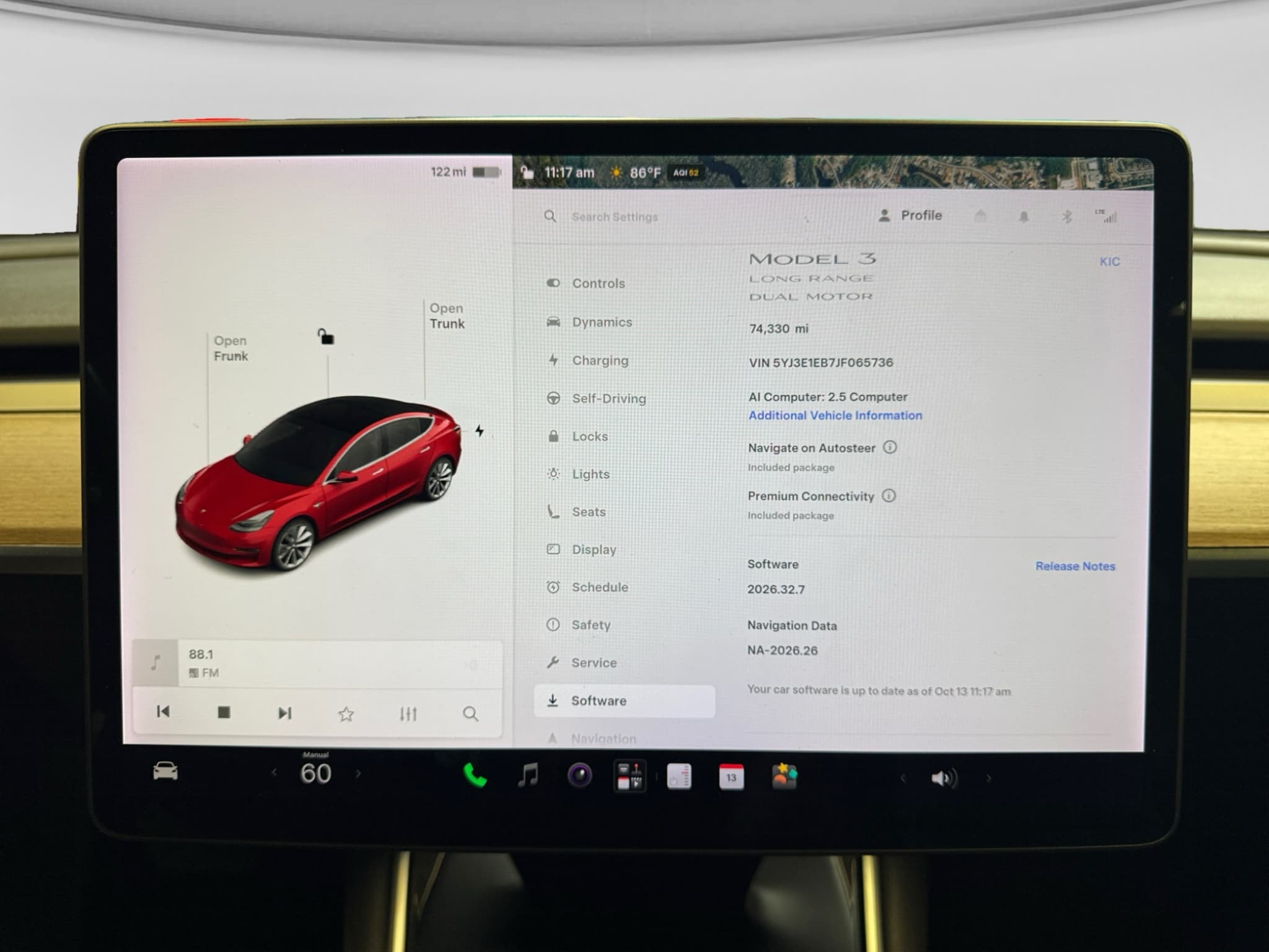 2018 Tesla Model 3 view 12