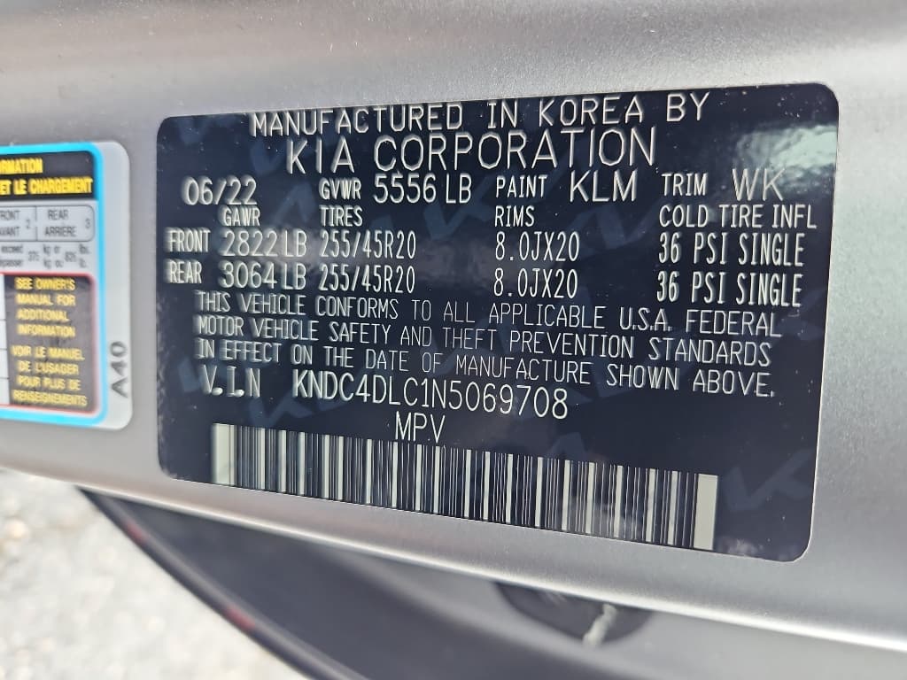 2022 Kia EV6 view 28