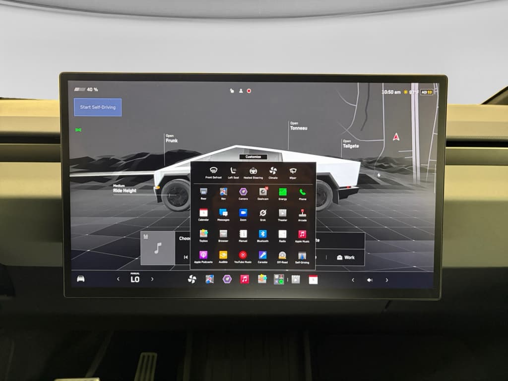 2025 Tesla Cybertruck view 11