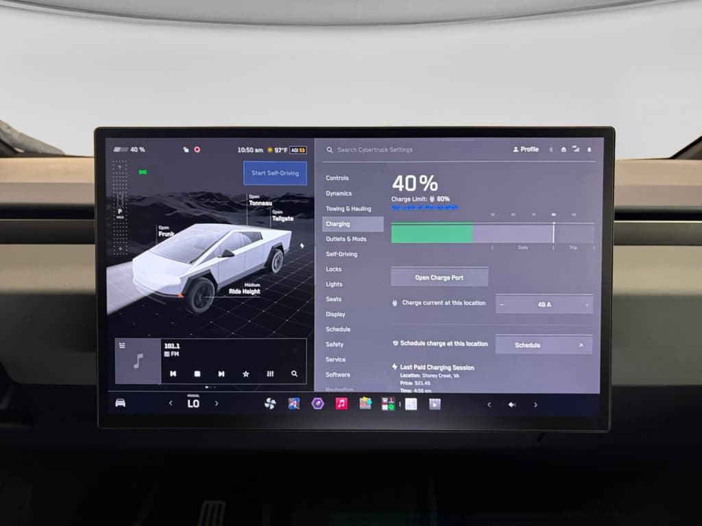 2025 Tesla Cybertruck view 12