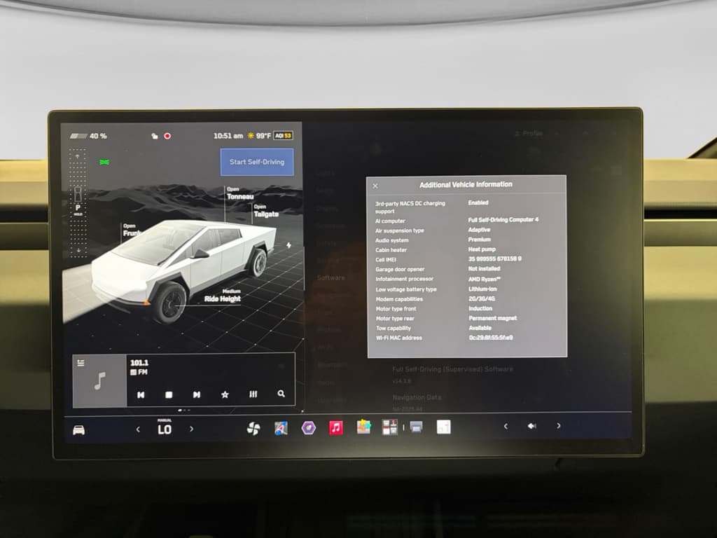 2025 Tesla Cybertruck view 14