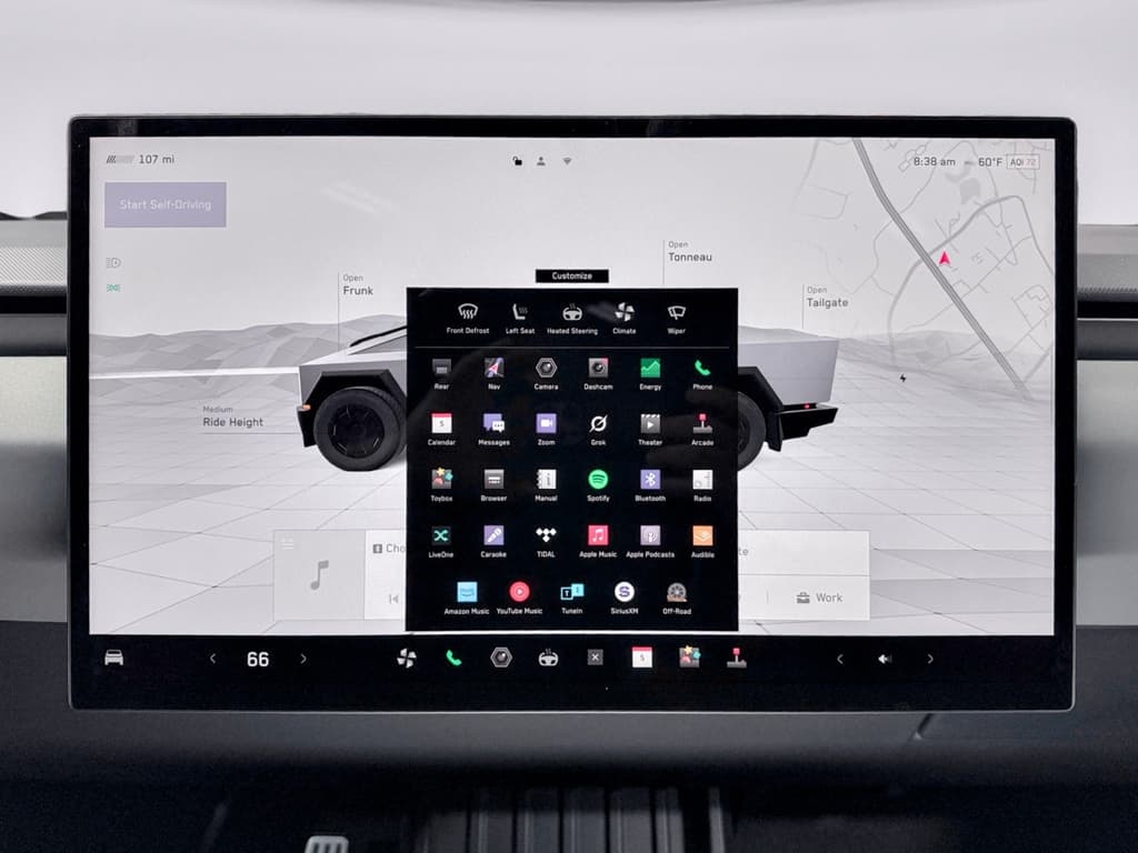 2025 Tesla Cybertruck view 10