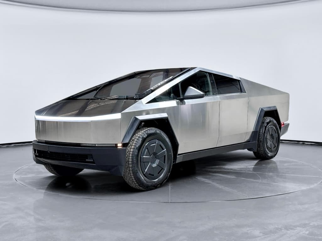 2025 Tesla Cybertruck view 1