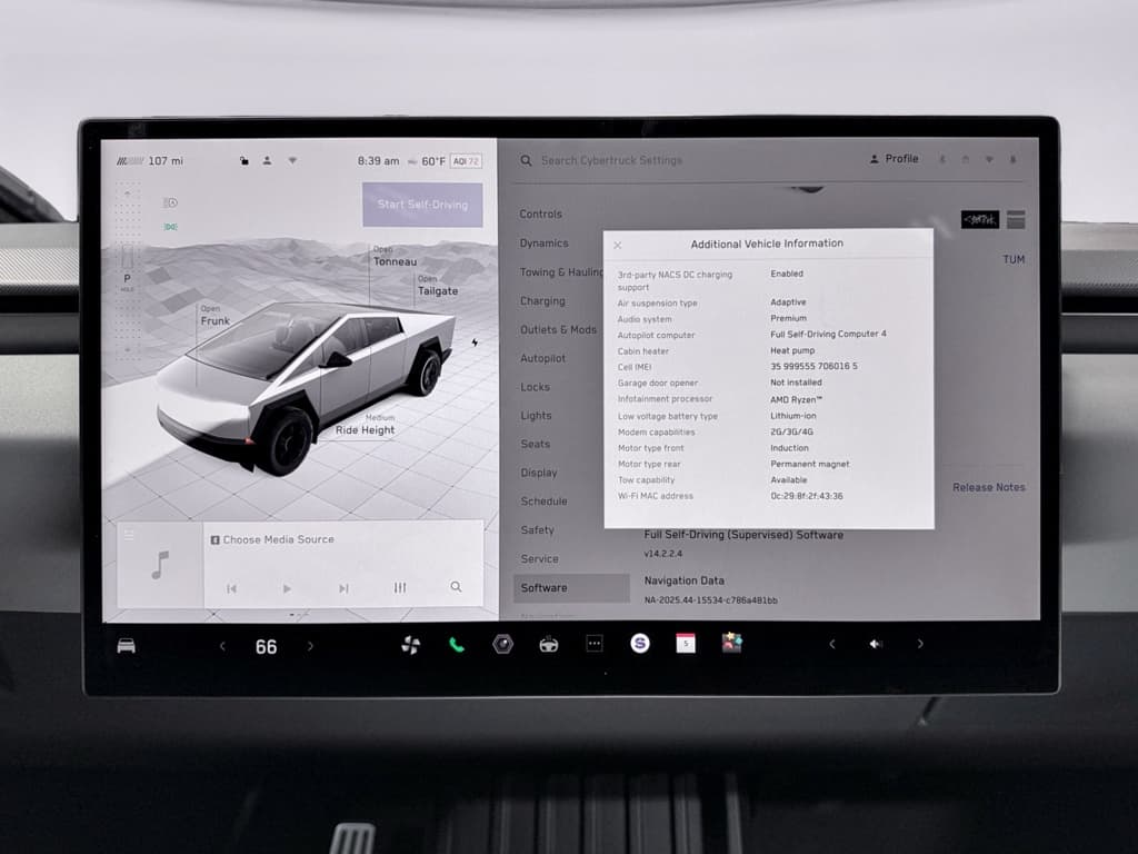 2025 Tesla Cybertruck view 13