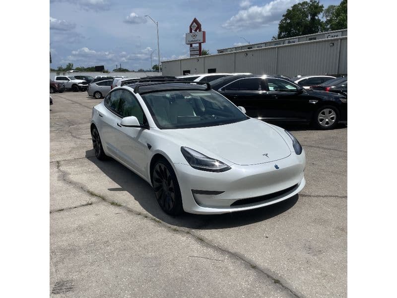 2021 Tesla Model 3 view 2