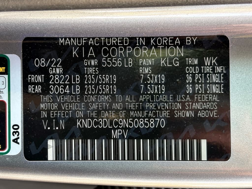 2022 Kia EV6 view 30