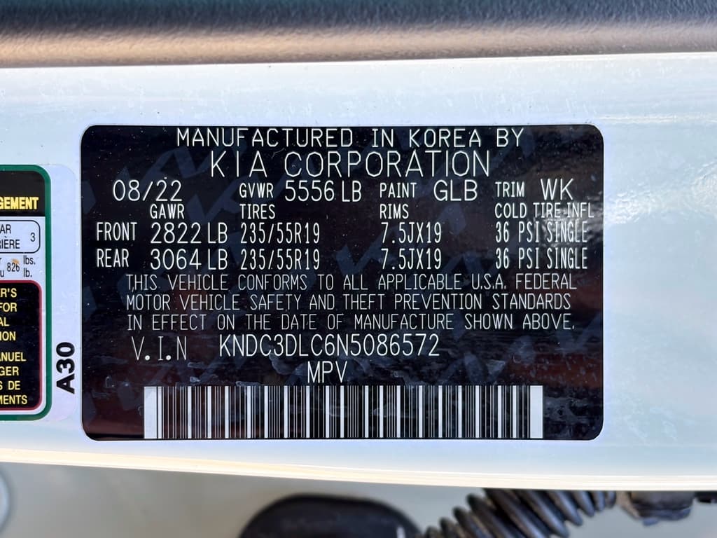 2022 Kia EV6 view 29