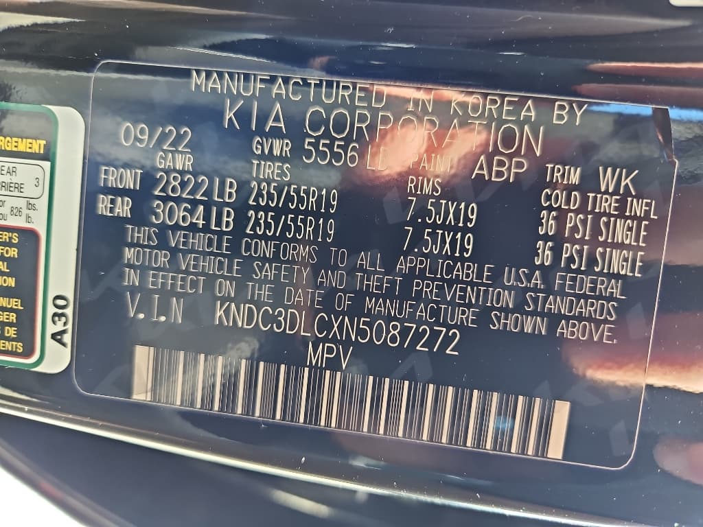 2022 Kia EV6 view 26