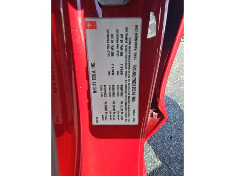 2018 Tesla Model 3 view 20