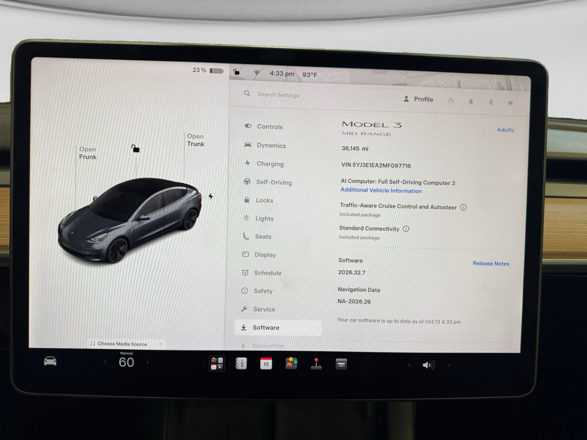 2021 Tesla Model 3 view 11