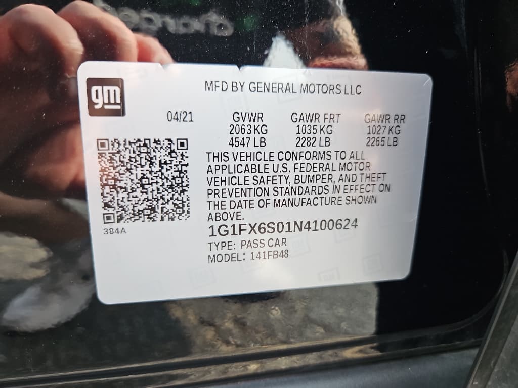 2022 Chevrolet Bolt EV view 24